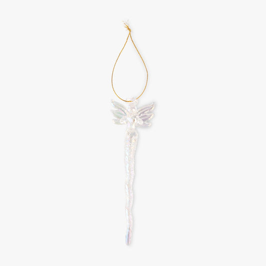 Adorno de ángel de cristal I 13cm