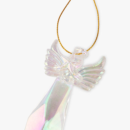 Enfeite Anjo vidro 10cm