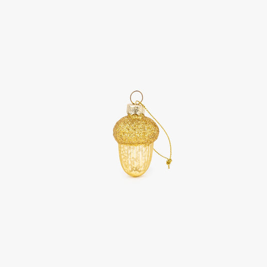Gland doré Ornement en verre 6cm COZY