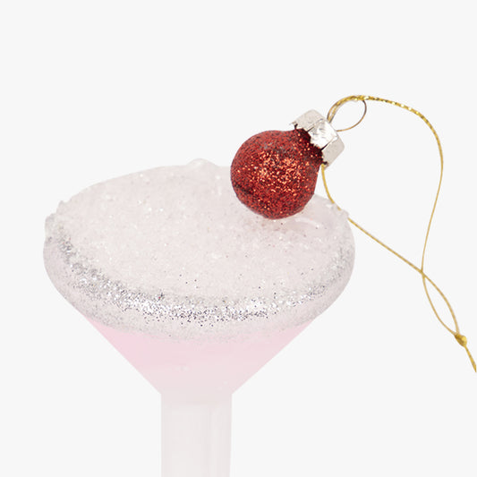 Ornement en verre pour cocktail 8cm KITSCH