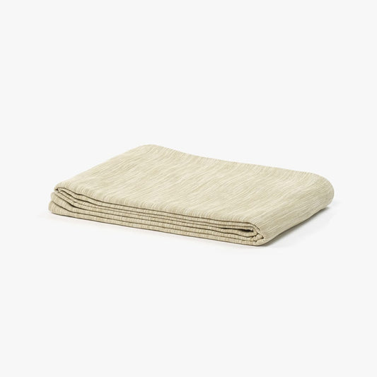 Colcha para Cama Mesclada Bege e Natural 180x250 SUKI