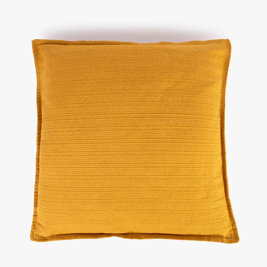 Housse de coussin ocre 60x60 cm 4EVERYDAY