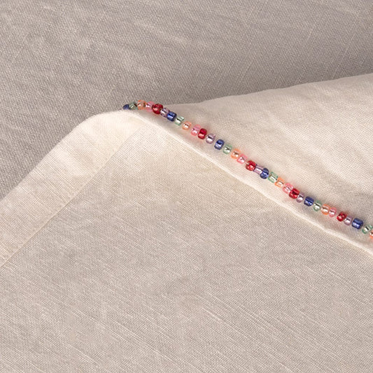 Nappe perles de rocaille 160x250 cm MARIE