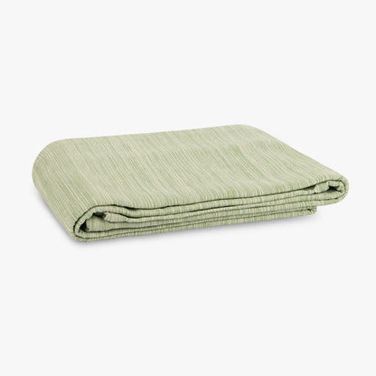 Colcha para Cama Mesclada Verde Claro e Natural 180x250 SUKI