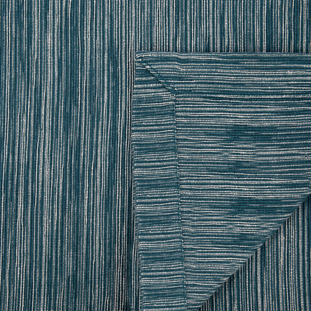 Colcha para Cama Mesclada Turquesa e Natural 250x270 SUKI