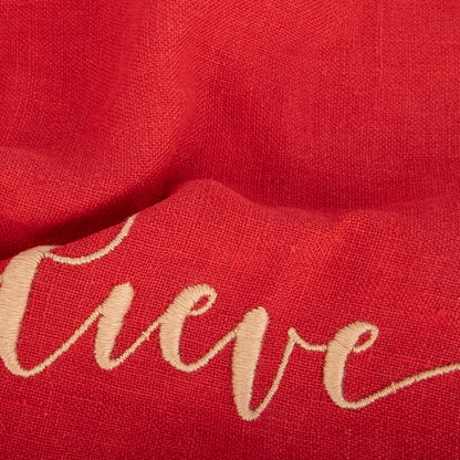 Conjunto de 4 guardanapos Linho Vermelho CRAFT