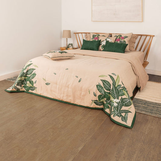 Linen cotton duvet - Bed 140/160 (240x260cm) GREEN SENSE
