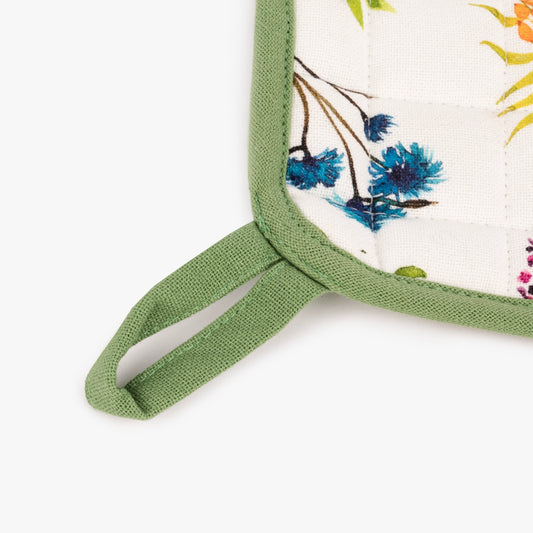 Holder squared cotton flowers GARDEN MEMORIES