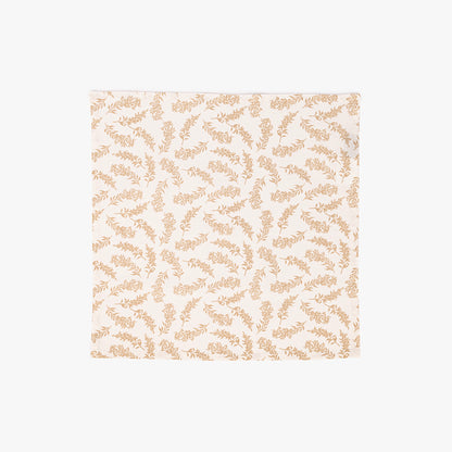 2 servilletas algodón flores beige 45x45cm GARDEN MEMORIES