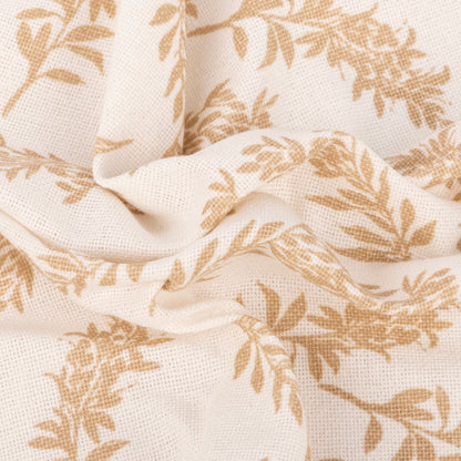 2 servilletas algodón flores beige 45x45cm GARDEN MEMORIES