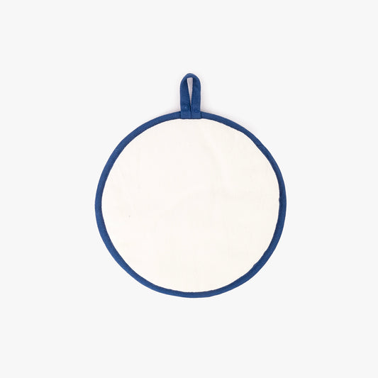 Pot holder cotton blue bird BLUE BIRD