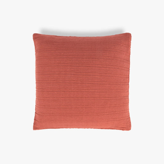 Funda de cojín terracota 45x45cm 4EVERYDAY