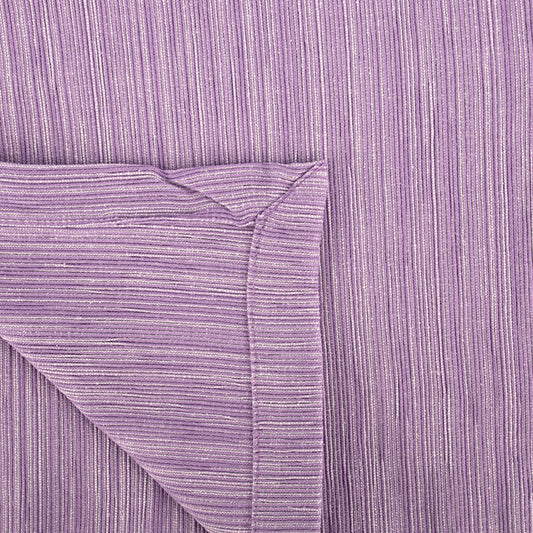 Couvre-lit violet et blanc 250x270cm SUKI