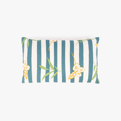 Capa de Almofada Reversível Bege com Estampado BACKYARD