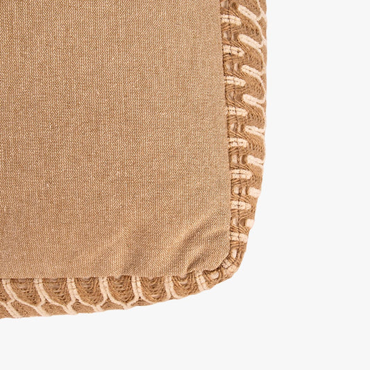 Natural floor cushion 45x45x20cm COMPORTA