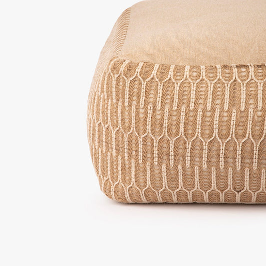 Natural floor cushion 45x45x20cm COMPORTA