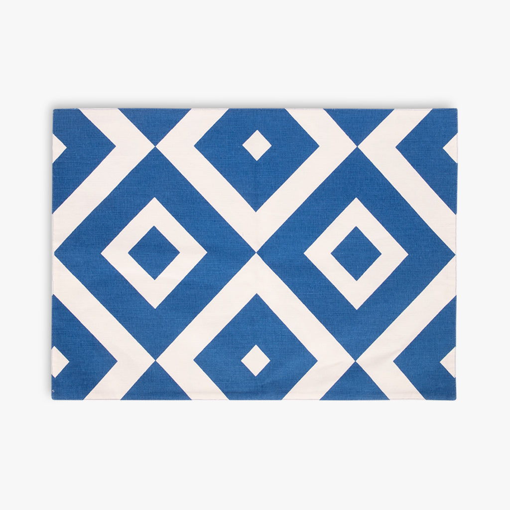 Individual de Algodón Reversible AZULEJO