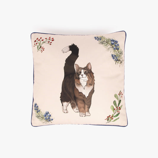 Capa de Almofada Furry Cat COZY