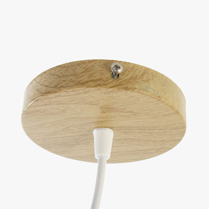 Candeeiro de Teto Bambu e Tecido ICONIC