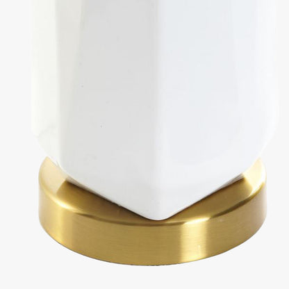 Candeeiro de Mesa Branco 62 cm LUMINA