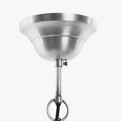 FORGE Iron and Wood Ceiling Light 43cm