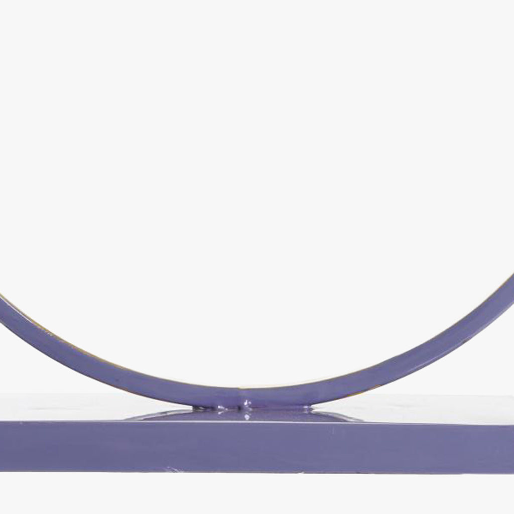 Candeeiro de Mesa Círculo Roxo ICONIC