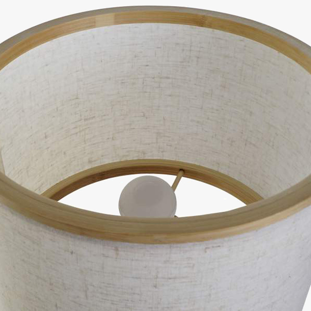 Candeeiro de Mesa Bambu 39 cm PALHA