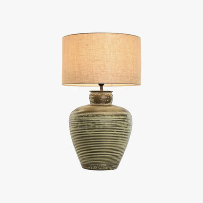 Candeeiro de Mesa Metal Verde 69 cm ÉPICO