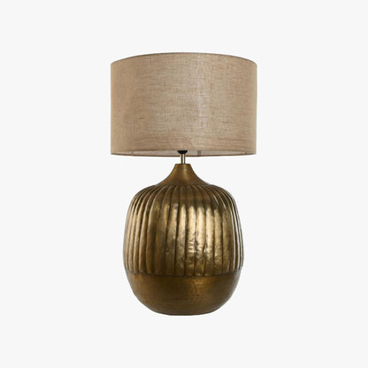 Candeeiro de Mesa Metal Castanho 69 cm ÉPICO