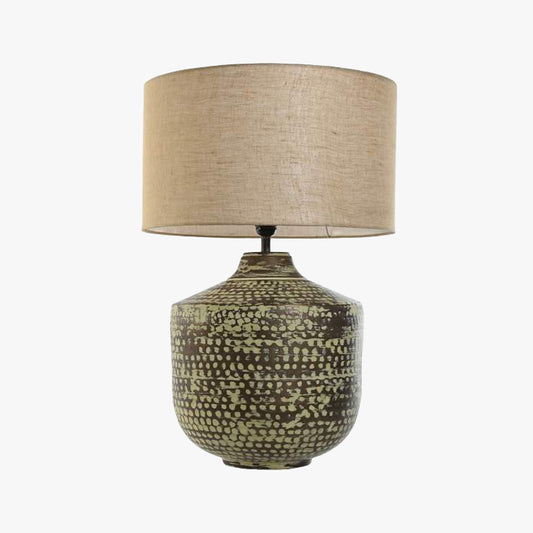 Candeeiro de Mesa Metal Cobre 63 cm ÉPICO