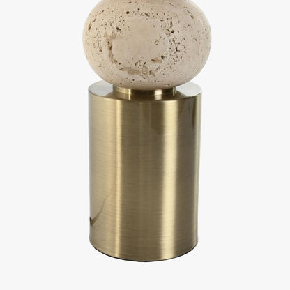 Candeeiro de Mesa Bolas Mármore LUXE