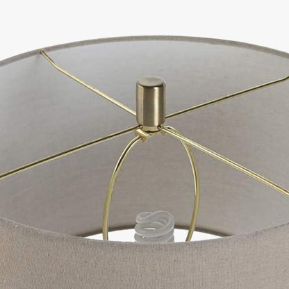 Candeeiro de Mesa Bolas Mármore LUXE