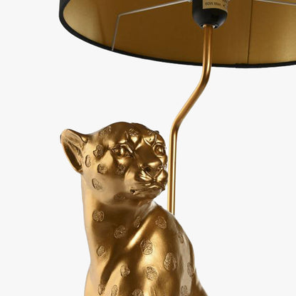 WILD LIGHT Golden Leopard Lamp