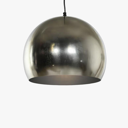 Candeeiro de Teto Bola Prateado ICONIC