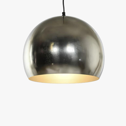 Candeeiro de Teto Bola Prateado ICONIC