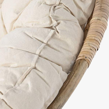 Cadeira Redonda Rotativa com Almofada MALVA