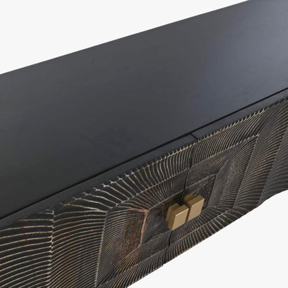 Móvel de Televisão de Metal e Madeira TORA