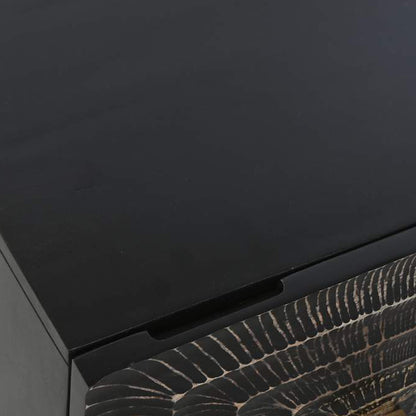 Mesa de Cabeceira Metal e Madeira TORA