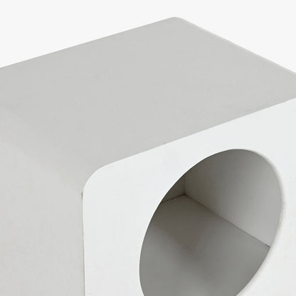 Mesa de cabeceira Branca ZENA