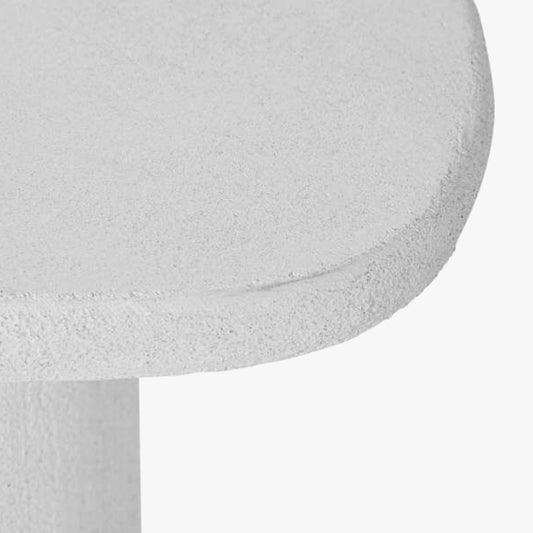 Table d'appoint blanche Zena