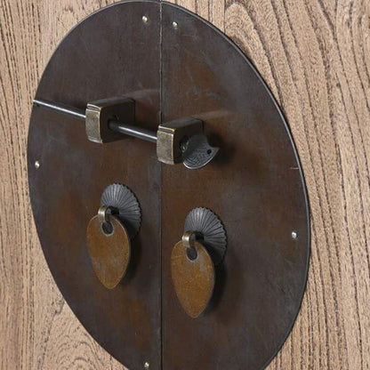 Armário Madeira com Fechadura Circular Oriental 132 cm OSAKA