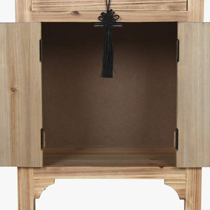 Mesa de Cabeceira Oriental Madeira OSAKA