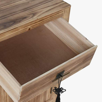 Mesa de Cabeceira Oriental Madeira OSAKA