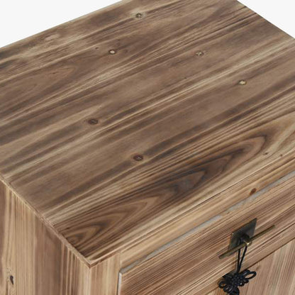 Mesa de Cabeceira Oriental Madeira OSAKA