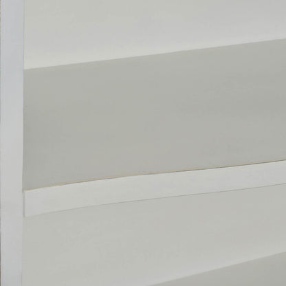 Estante Branca Clássica com três prateleiras e uma gaveta VERSAILLES