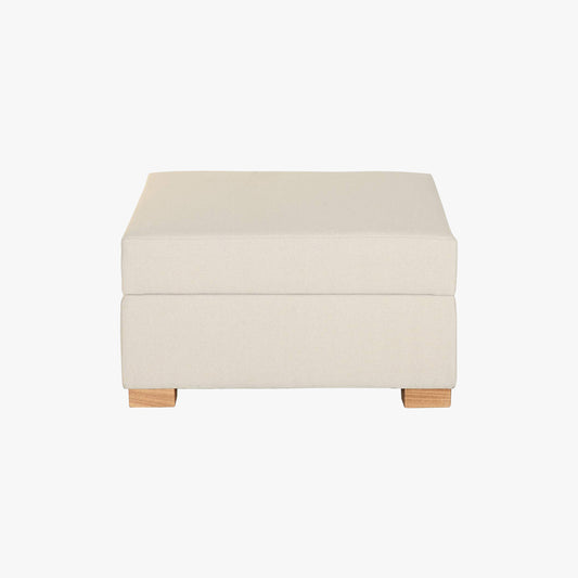 Banqueta com Arrumação Bege SERENA