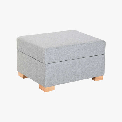 Banqueta com Arrumação Cinza SERENA