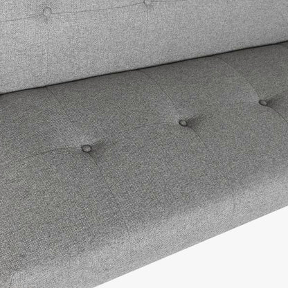 Sofá Cama Cinza com Sistema Click-Clack MOVE