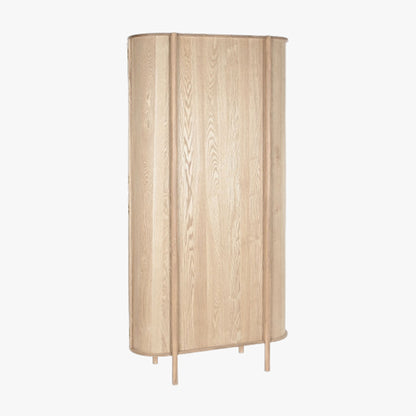 Estante de Madeira e Rattan ZUMA