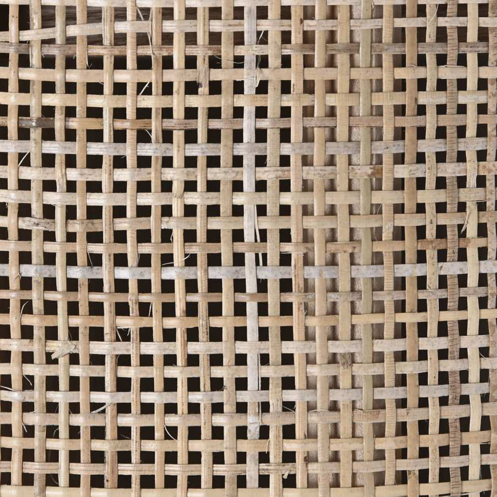 Estante de Madeira e Rattan ZUMA